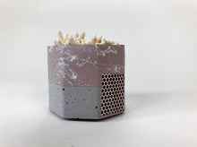 Load image into Gallery viewer, Pink &amp; White Graffiti Match Holder w/Striker &amp; White Matches

