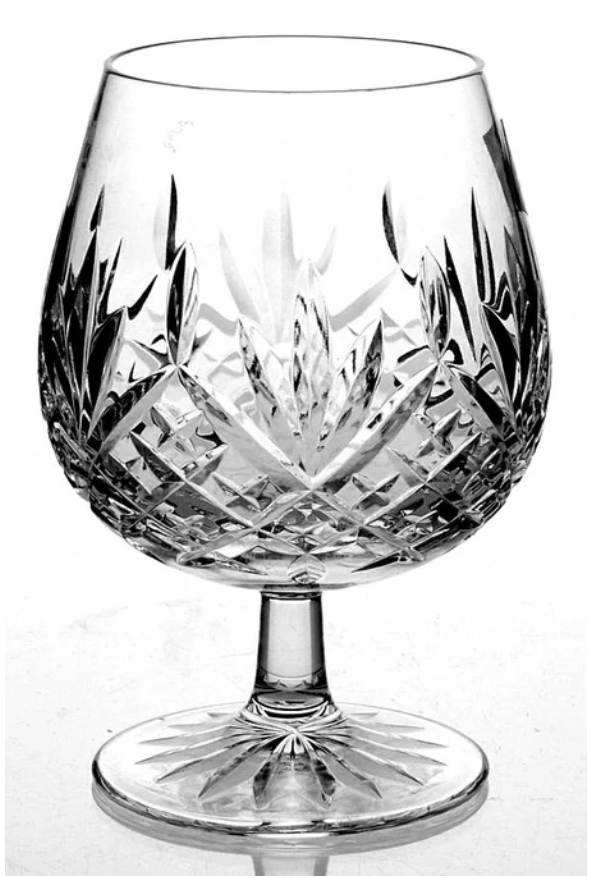 EDINBURGH CRYSTAL Brandy Glass Continental