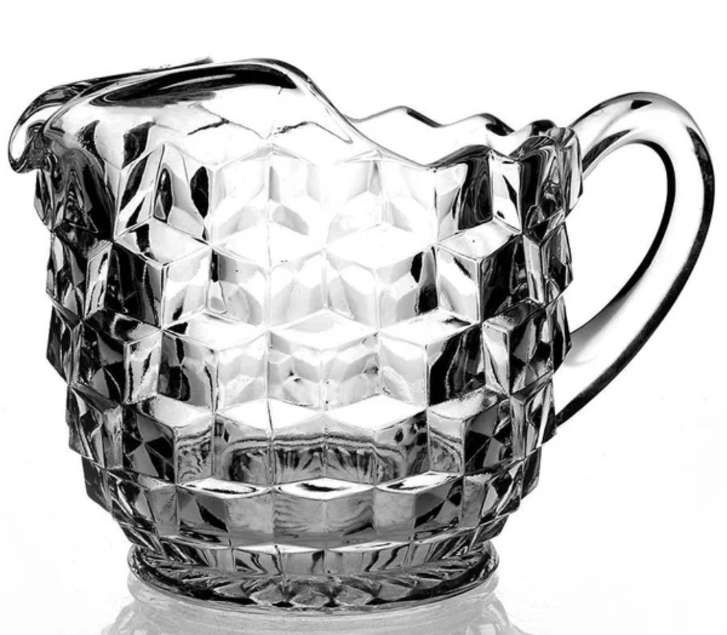 FOSTORIA Ice Lip Jug American Clear (Stem 2056)
