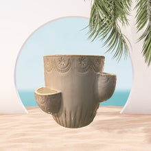 Load image into Gallery viewer, White Ceramic Strawberry Pot

